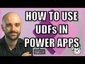 Create Reusable Functions in Power Apps with UDF - Every Developer Should Know This