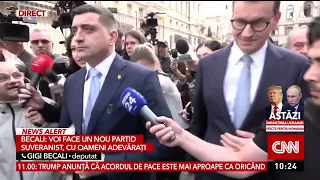 Becali: Simion va pierde AUR, oamenii vor pleca cu Claudiu Tîrziu