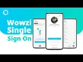 Single Sign On on Wowzi - Log In Quickly and Easily