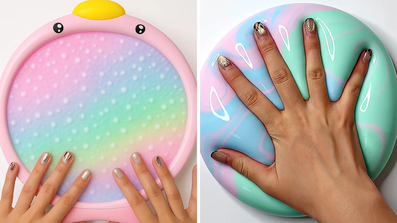 12 Hours Oddly Satisfying Slime ASMR Videos