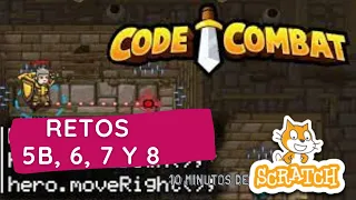 CodeCombat Retos 5A 5B 6 7 y 8