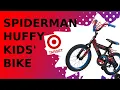 Putting Together a Kids Spiderman Huffy Bike from Target