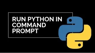 How To Run Python In Command Prompt python first program hello world write a python program