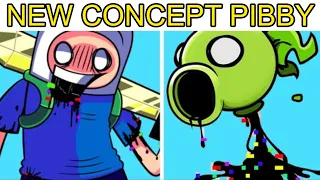FNF NEW Pibby Finn And Jake Come and Learn with Pibby