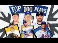 MLB's Top 100 Plays + Moments of 2025! (Ft. highlights from Shohei Ohtani, Aaron Judge \u0026 MORE)