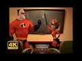 The Incredibles bumpers TV remote Christmas tree Disney Pixar Restored 4k