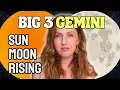 Gemini Sun Moon Rising Sign Differences Your BIG 3 Explained Detailed