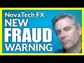 NovaTech FX SCAM FRAUD warning from Wisconsin