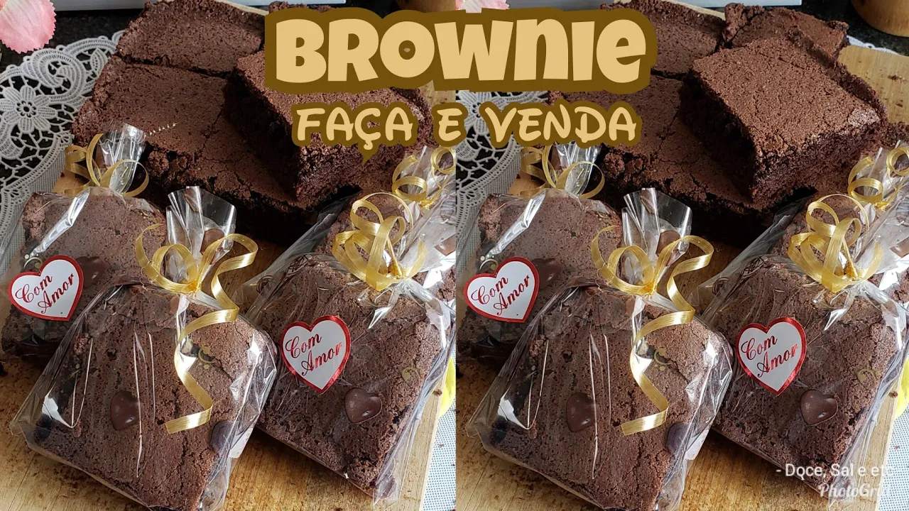 LUCRE MUITO COM BROWNIE, FAÇA E VENDA BROWNIE MUITO FÁCIL DE PREPARAR