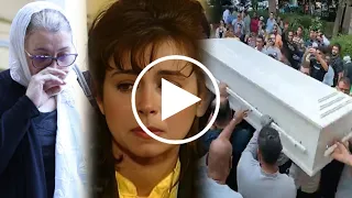 شاهد فيديو جنازة الفنانة ناهد رشدي سنية عبد الغفور البرعي وانهيار نجوم الفن جنازة ناهد رشدي 