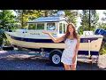 Living on a Boat - C Dory 22 Cruiser The Perfect Adventure Boat