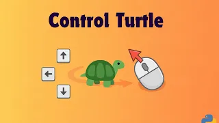 Easy Python Turtle Keyboard Mouse Event Controls Learn Python Visually