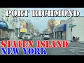 Lagu Port Richmond - Staten Island - New York City - 4K Neighborhood Drive
