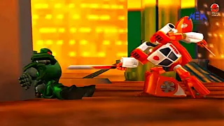 كرتون أبطال الروبوت الحلقة 18 بدون موسيقى 