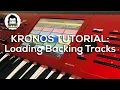 Lagu Korg Kronos / Nautilus Tutorial: Load and Play along Backing Tracks