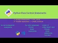 Python Flow Control Part 2