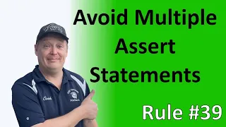 Rule - Avoid multiple assert statements