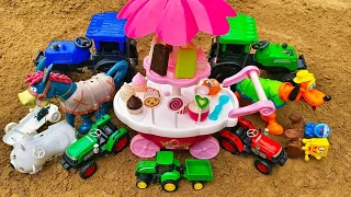 अरे बच्चों हमारी ice cream ट्रॉली का wheel कहीं गिर गया !! Krishna toy