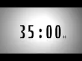 35 minutes COUNTDOWN TIMER with voice announcement every minute
