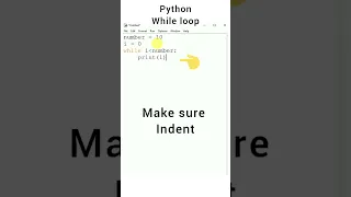 how to use while loop in python idle
