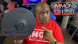 SIMMONS SD1250 Cymbals
