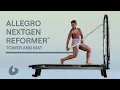 Allegro Nextgen Reformer with Tower Mat by Balanced Body