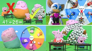 Peppa Pig & Sonic: The Ultimate Math Challenge!
