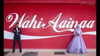 majlis nikah u0026 resepsi lt aainaa tudm u0026 wahi