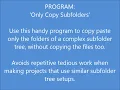 Only Copy Subfolders - Copy Folder Structure Without Files