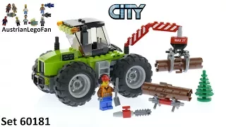 Lego City 60181 Forest Tractor - Lego Speed Build Review