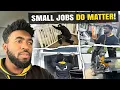 Self employed carpenter I make a lot from the small jobs