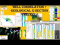How to Create Geological Well Cross Section in Petrel Petrel Tutorial