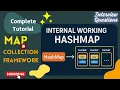 What is Map Internal working of HashMap Collision JAVA INTERVIEW QUESTIONS HINDI