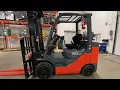 Toyota Forklift Internal Combustion Cushion Tire Walk Around