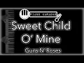 Download Lagu Sweet Child O' Mine - Guns N' Roses - Piano Karaoke Instrumental