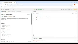 709 To Lower Case Java Leetcode Strings Fundamentals