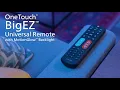 Philips OneTouch BigEZ MotionGlow Universal Remote Overview