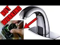 Automatic hand wash faucet sensor not working