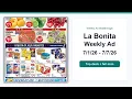 La Bonita Weekly Ad 26 - 26 Best Deals