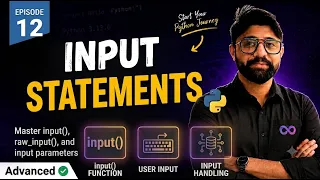 Python Input Statements Explained input Function in Python Learn Python Episode 12