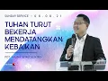 Download Lagu Tuhan Turut Bekerja Mendatangkan Kebaikan - Pdt. Aruna Wirjolukito | 08/08/21 | Sunday Service