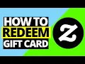 How To Redeem Gift Card On Zazzle