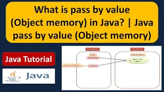 What is pass by value Object memory in Java Java pass by value Object memory Java Tutorial