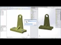 FEA Optimization of a Solidworks Bracket with SimWIse