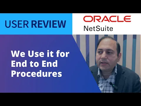 Thumbnail for Great All the Way to the Top. A CEO and Founder's Review of NetSuite ERP