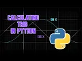 Calculating Trig Functions - Python