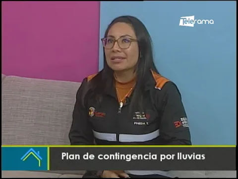 Plan de contingencia por lluvias