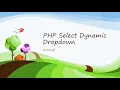 PHP-HTML select tag dynamic with mysql database