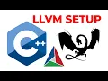 LLVM C prebuilt core libraries CMake setup Windows