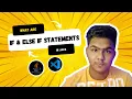 Java Tutorial IF ELSE Statements Relational Operators Android Development Course JAVA Series